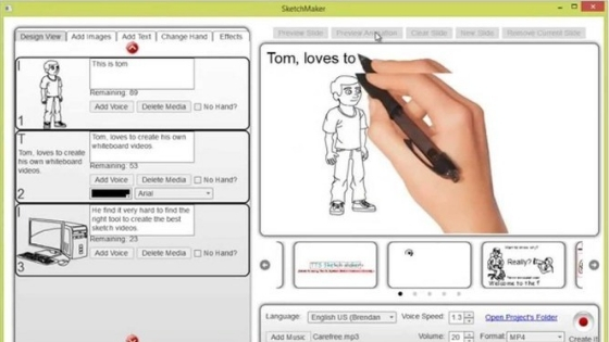 TTS Sketch Maker - Whiteboard Animation Software