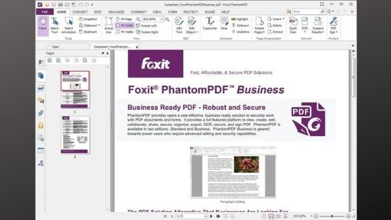 Foxit Phantom PDF Editor Software