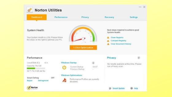 Norton Utilities - Free PC Optimization Software