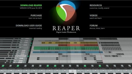 Reaper - Best Music Production Software for Beginners