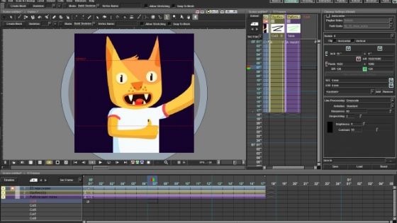 OpenToonz free 2D animation software