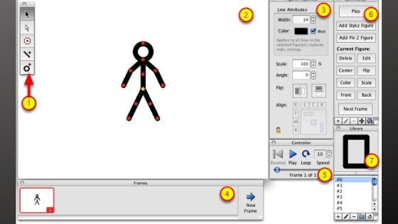Stykz 2D Stick Animation Software