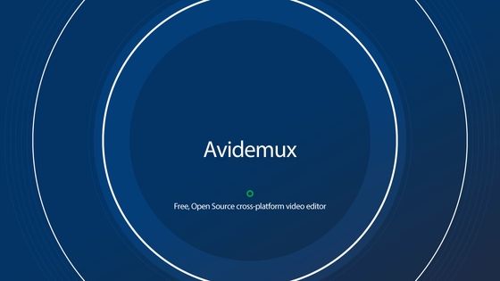 Avidemux Free Video Trimmer