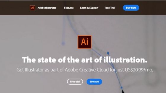 Adobe Illustrator logo maker software
