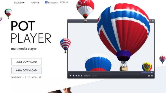PotPlayer - free dvd player for windows 10