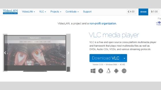 free vlc dvd player for windows 10