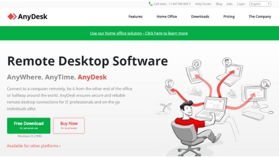 Anydesk free remote desktop software