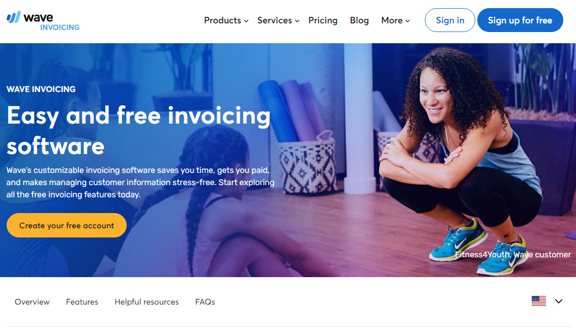 Wave Free Invoicing Software