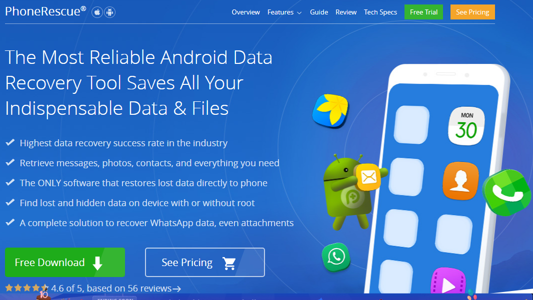PhoneRescue Android Data Recovery Software