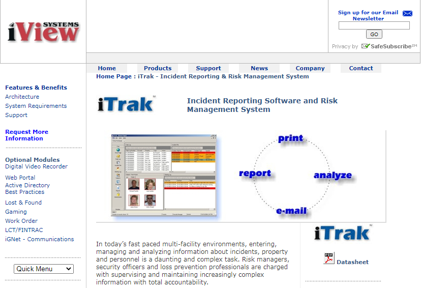 iTrak Risk Management Software