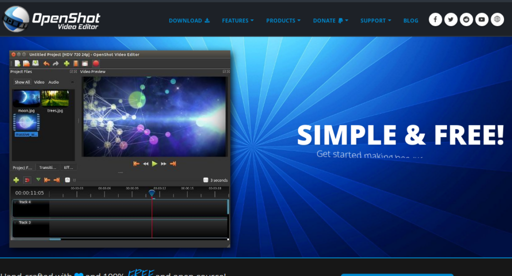 OpenShot ai video editor